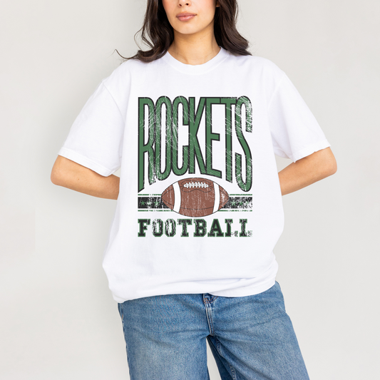Rock Falls Rockets Football Graphic Tee