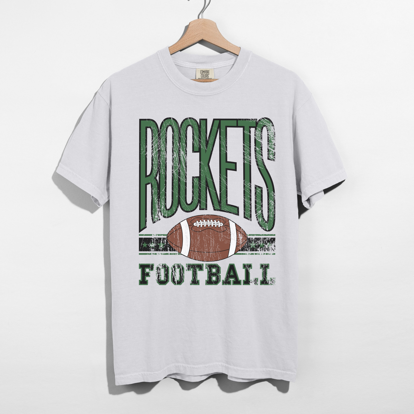 Rock Falls Rockets Football Graphic Tee