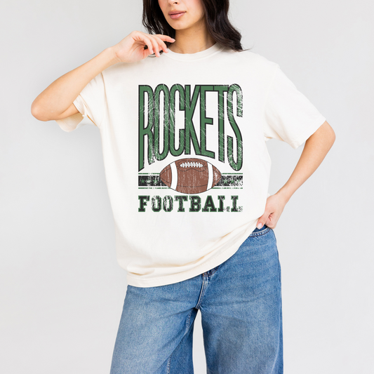 Rock Falls Rockets Football Graphic Tee