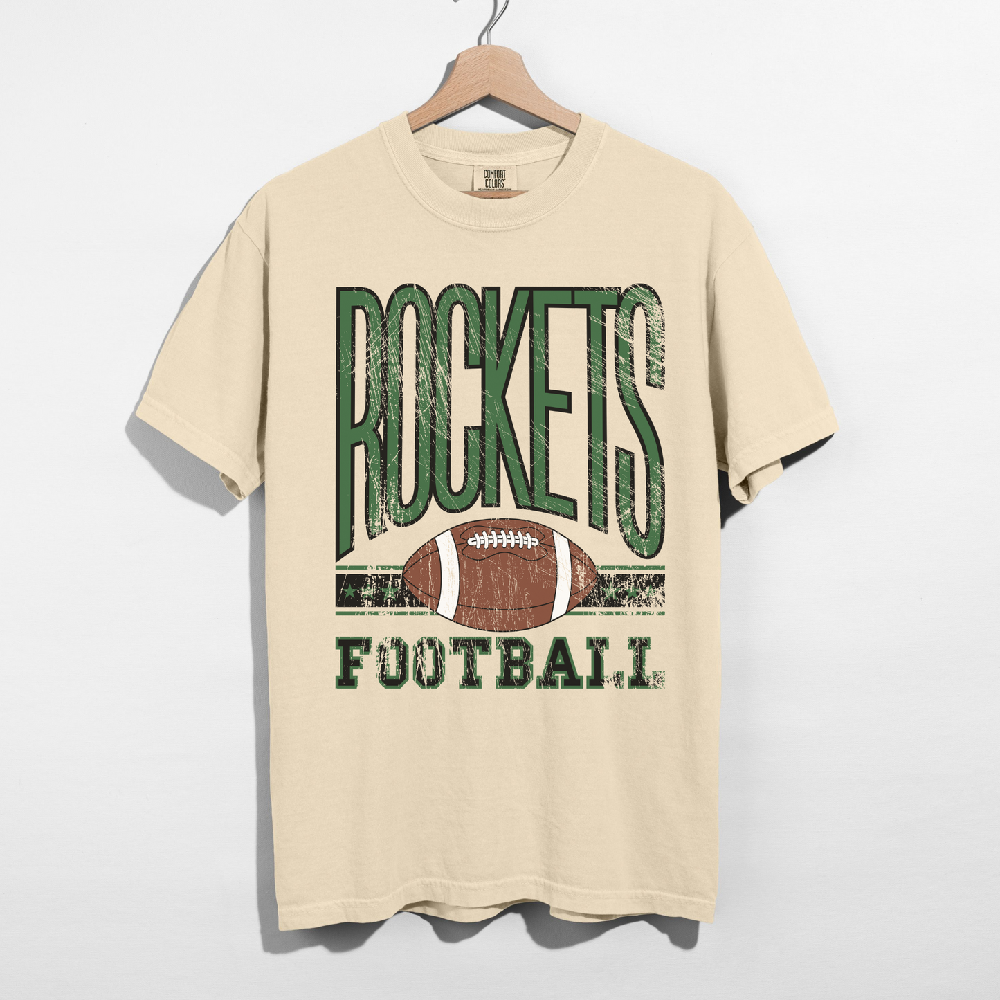 Rock Falls Rockets Football Graphic Tee