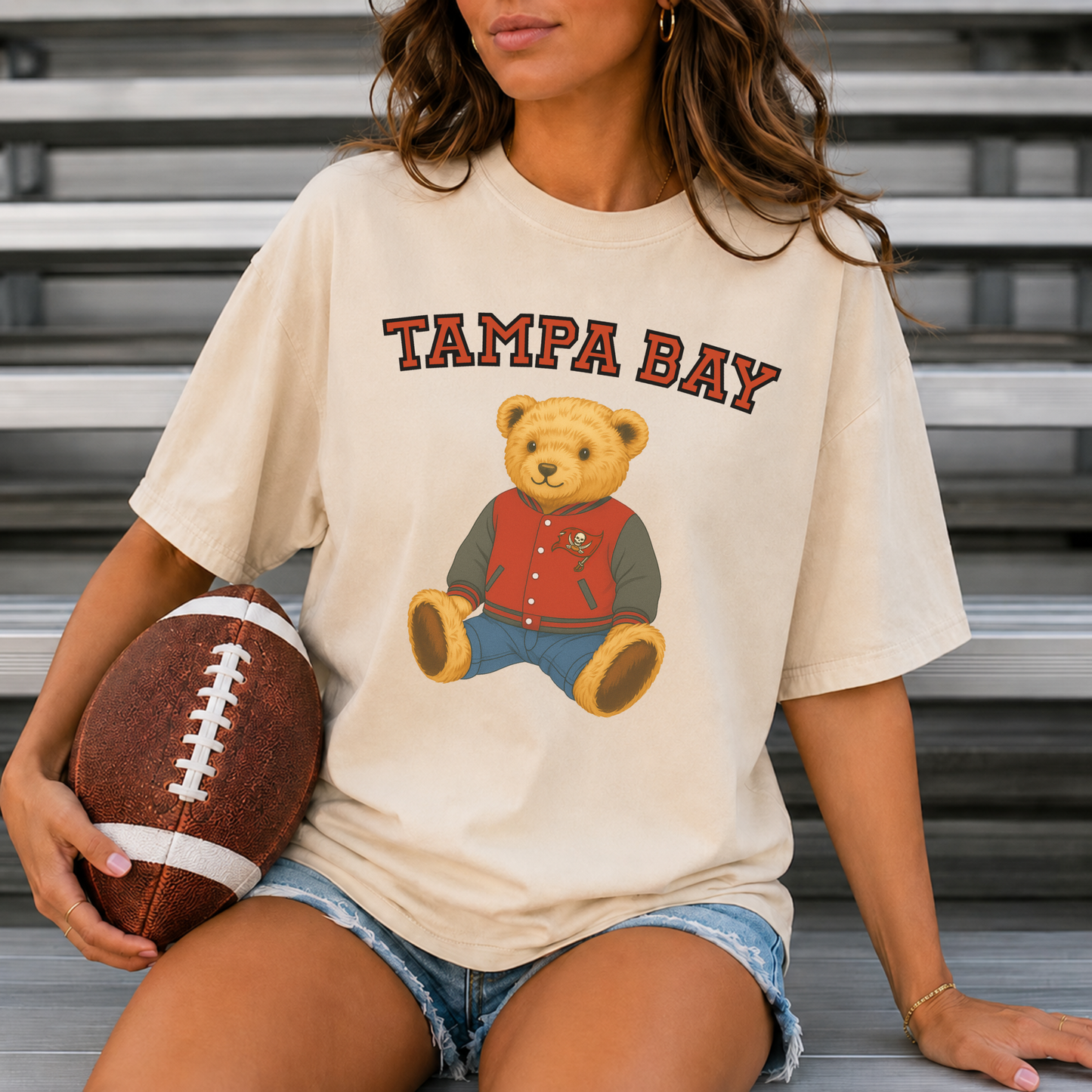 Tampa Bay Teddy Bear Graphic Tee