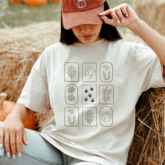 Autumn Stamp T Shirt