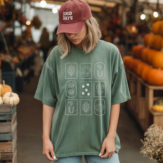 Autumn Stamp T Shirt