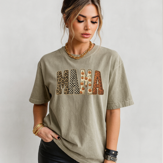 Pumpkin Patch Mama Tee Shirt