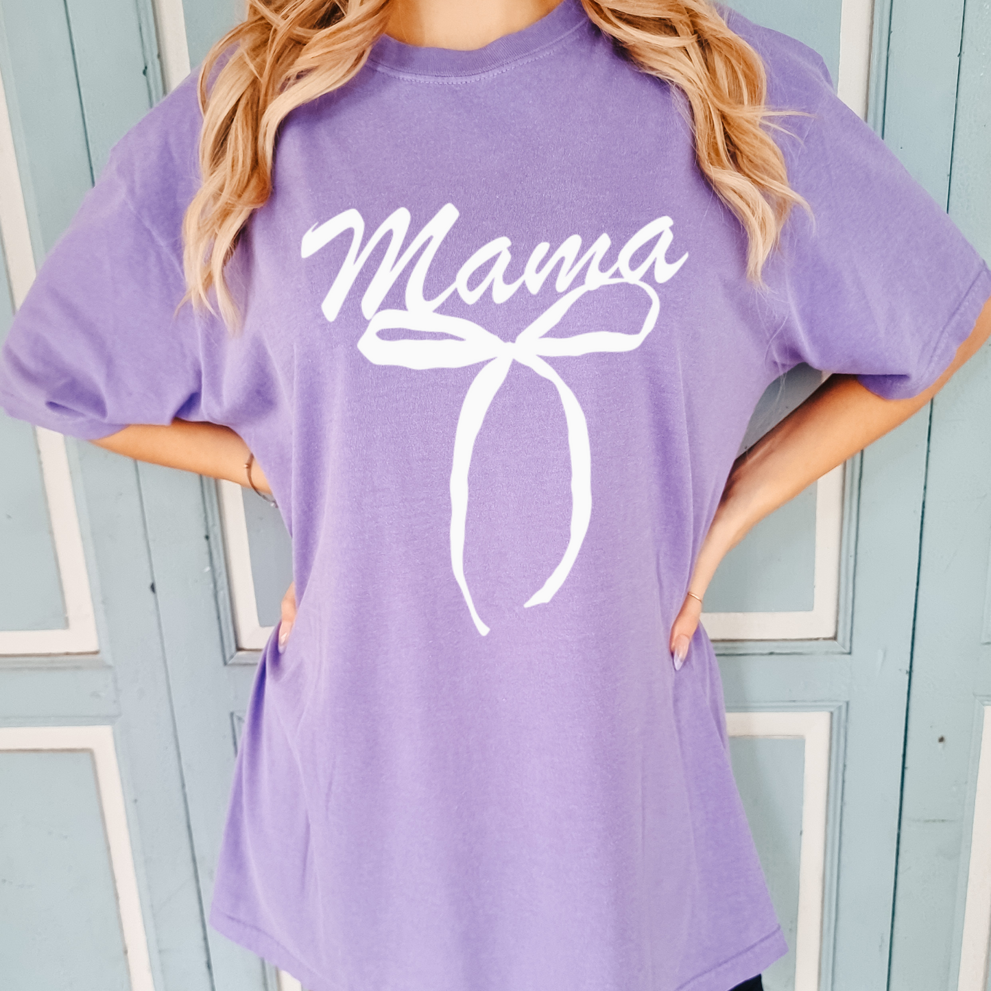 Mama Coquette Bow Tee Shirt