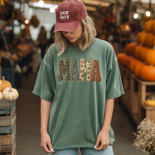 Pumpkin Patch Mama Tee Shirt