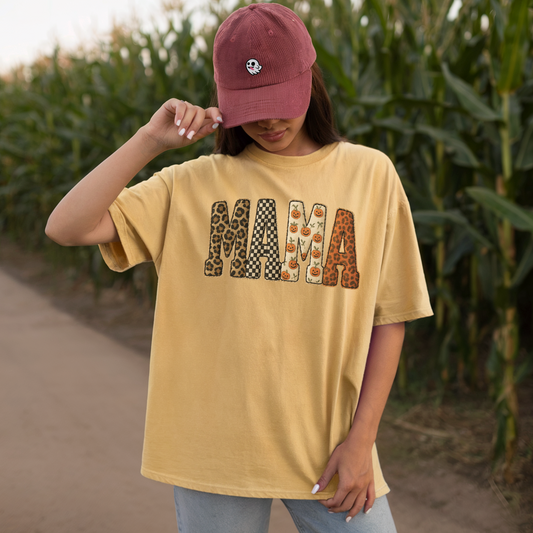 Pumpkin Patch Mama Tee Shirt