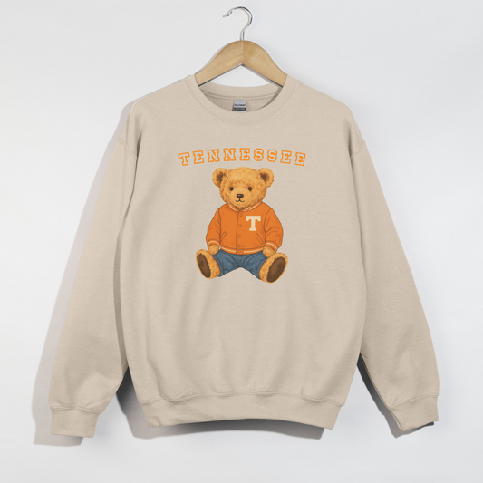 Tennessee Bear Crewneck Sweatshirt – Cozy Game Day Crewneck