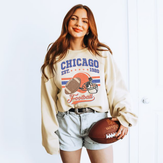 Chicago Football Crewneck Sweatshirt
