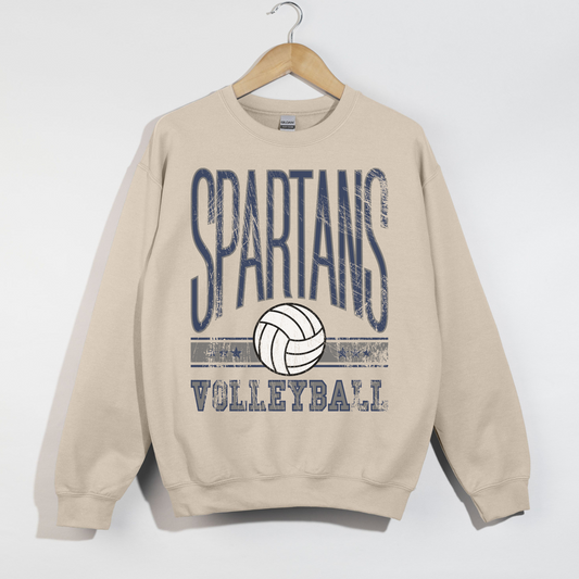 Spartans Volleyball Crewneck Sweatshirt