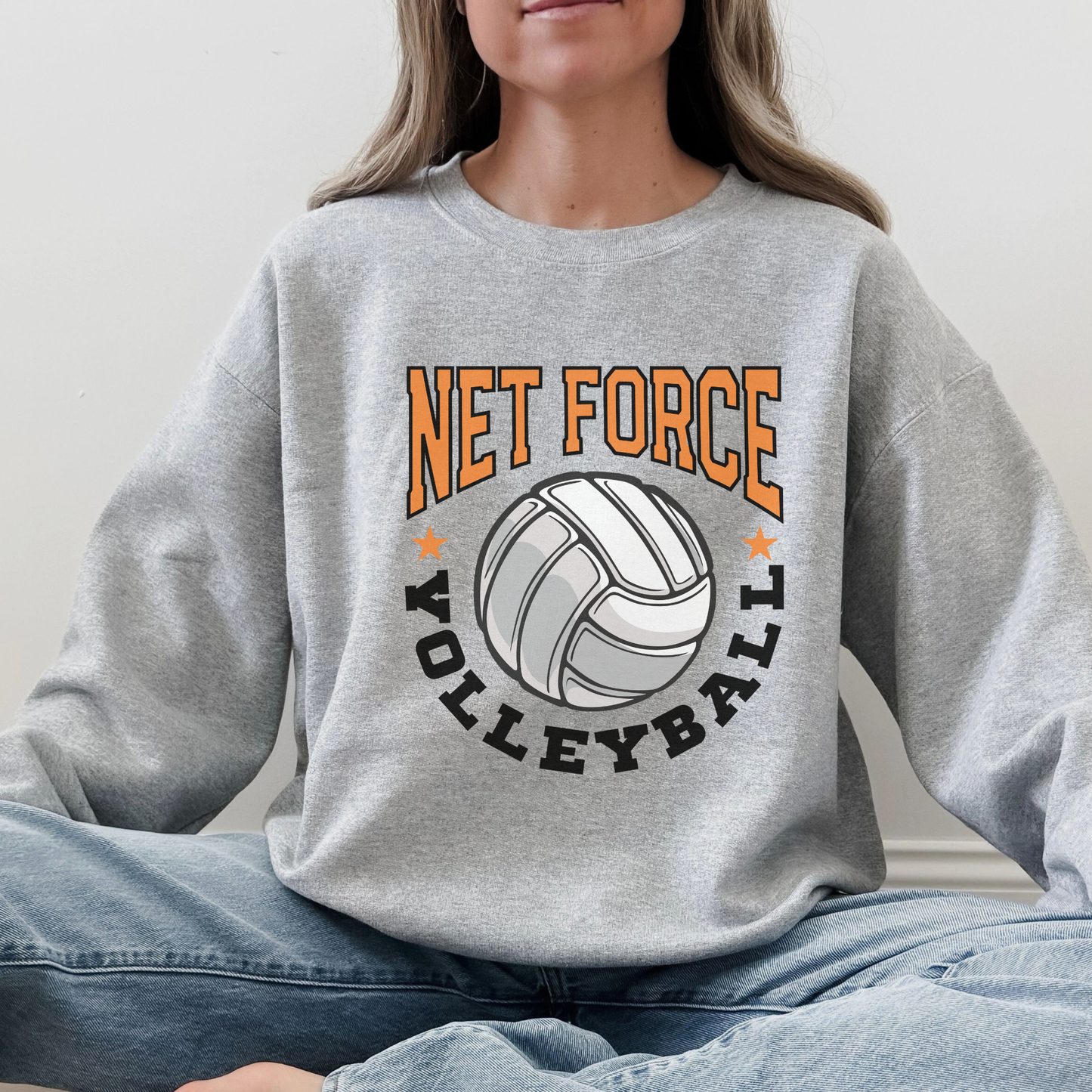 Net Force Volleyball Sweatshirt – Team Spirit Volleyball Crewneck