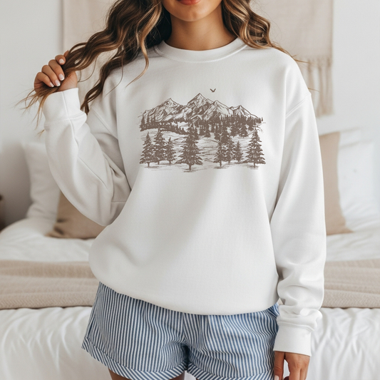 Mountain View Crewneck Sweatshirt