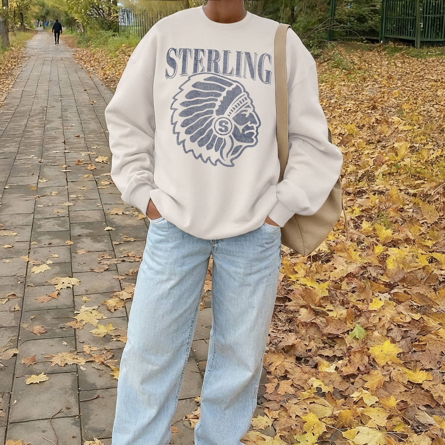 Sterling Warriors Vintage Inspired Crewneck Sweatshirt