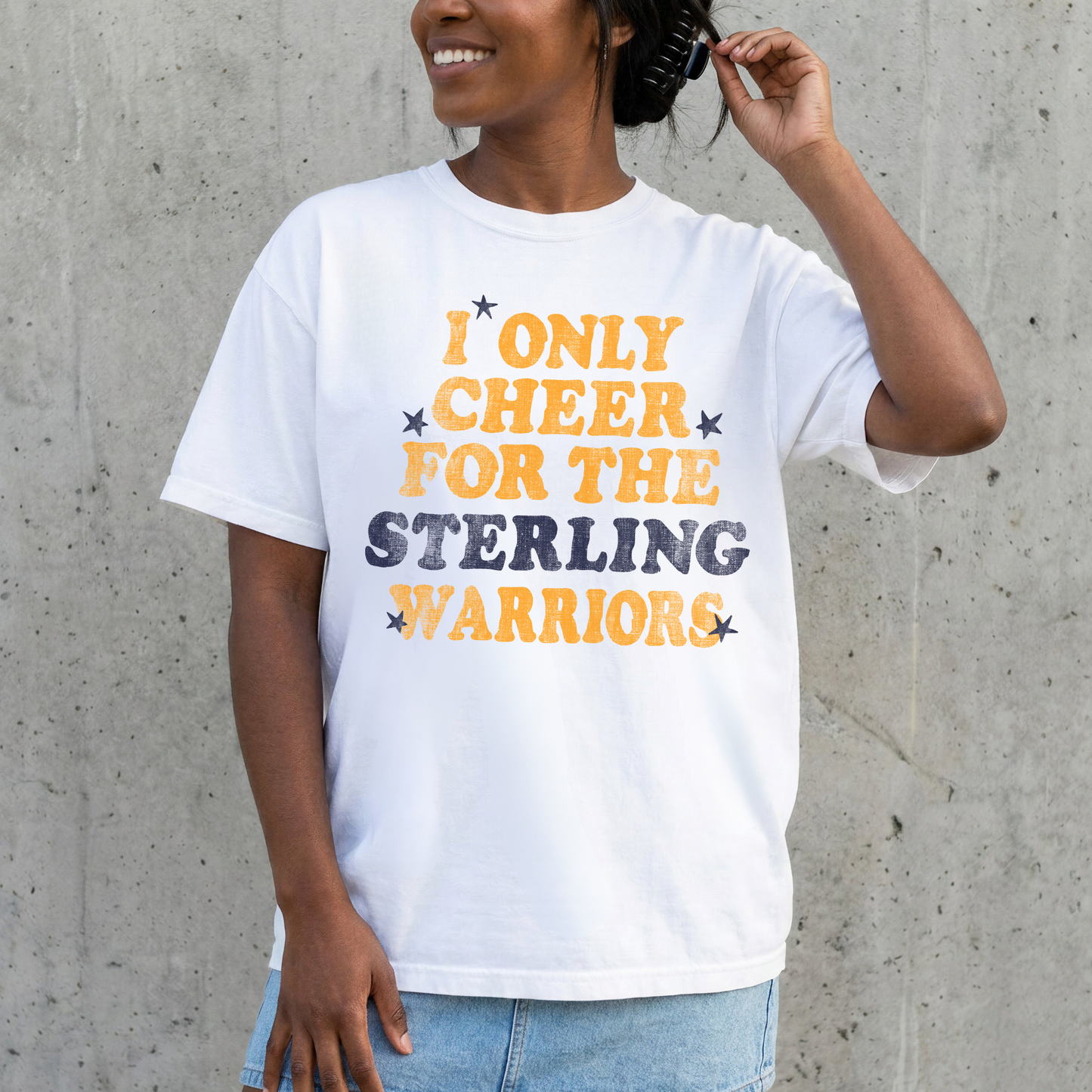 I Only Cheer for the Sterling Warriors T-Shirt