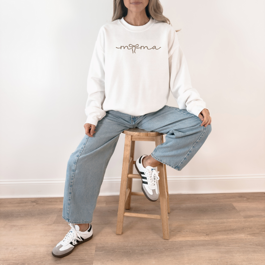 Mama Script Crewneck Sweatshirt