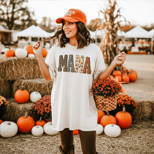 Pumpkin Patch Mama Tee Shirt