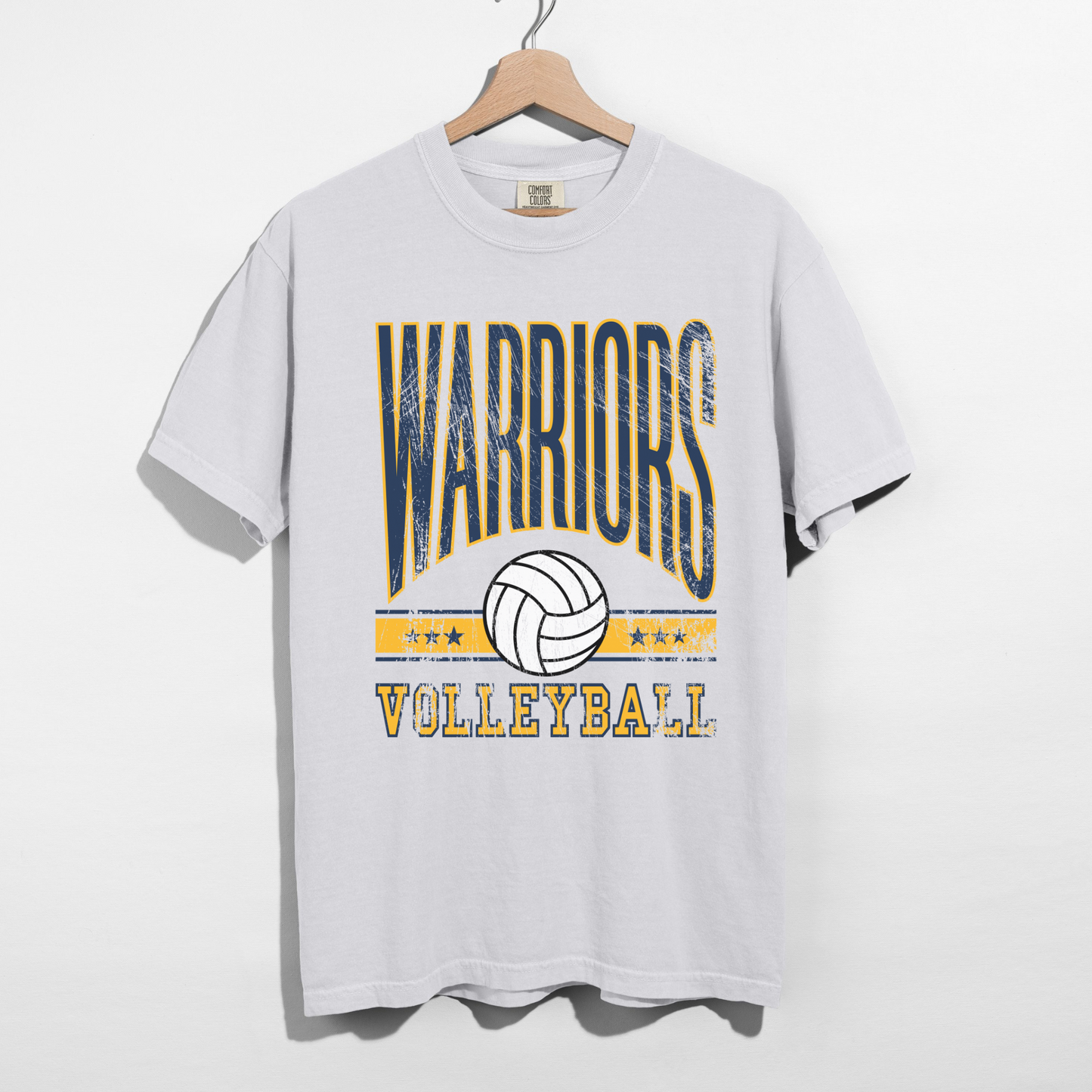 Warriors Volleyball Tee – Game Day Spirit Shirt