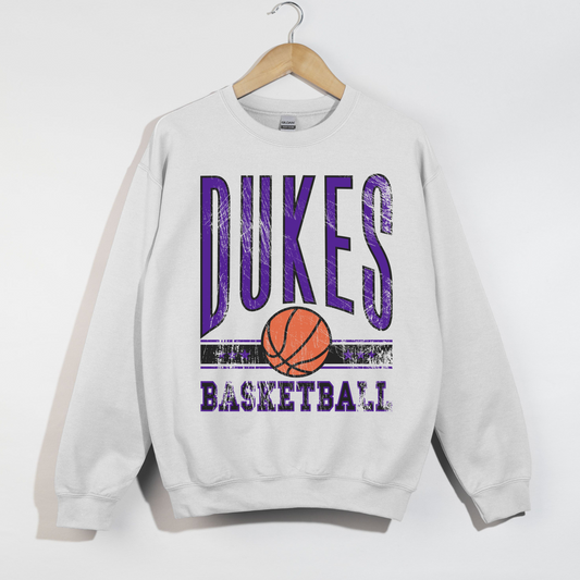 Dukes Basketball Crewneck Sweatshirt