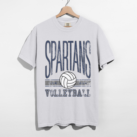 Spartans Volleyball Graphic Tee