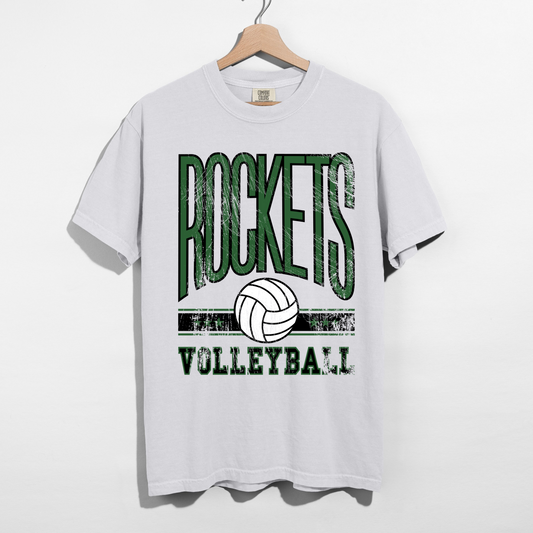 Rock Falls Rockets Volleyball Graphic Tee