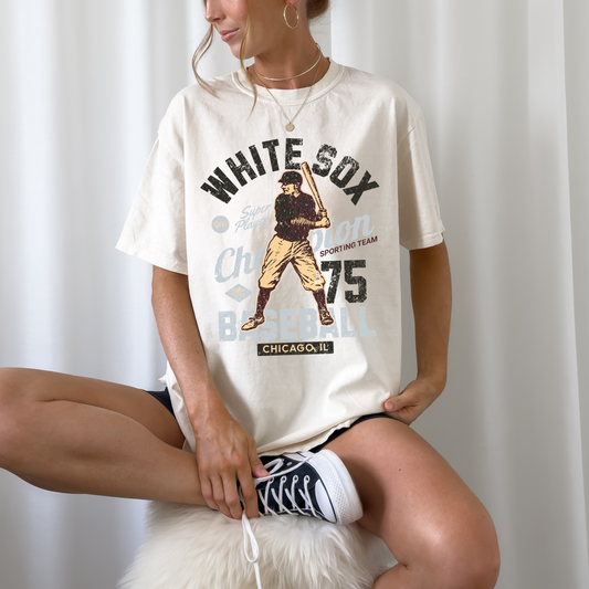 White Sox Baseball Ivory Tee